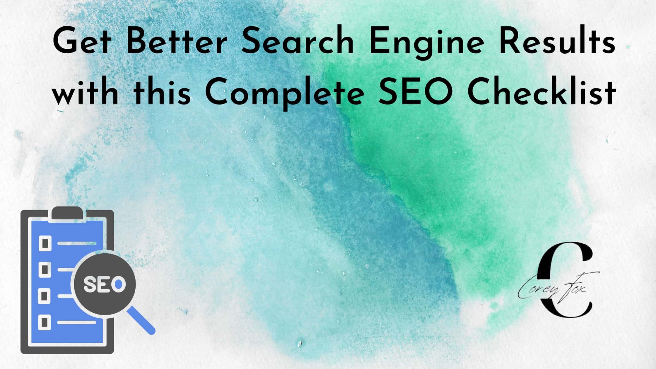 SEO Checklist