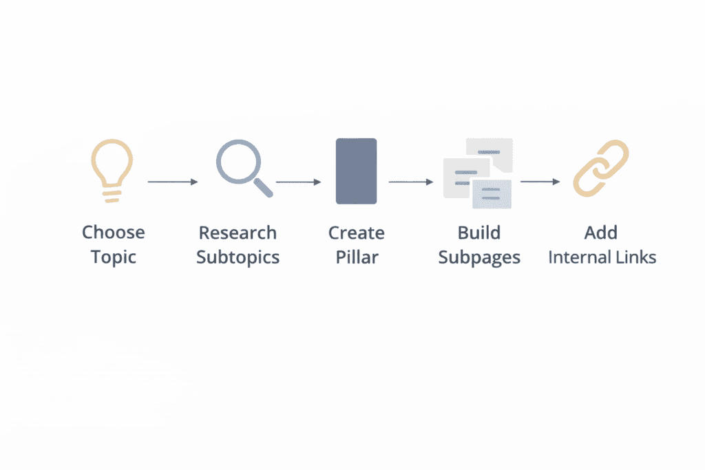 topic clusters process