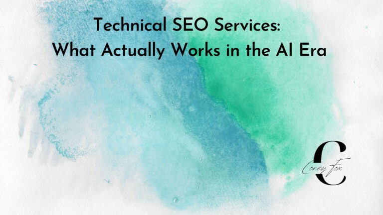 Technical SEO Services: What Actually Works in the AI Era