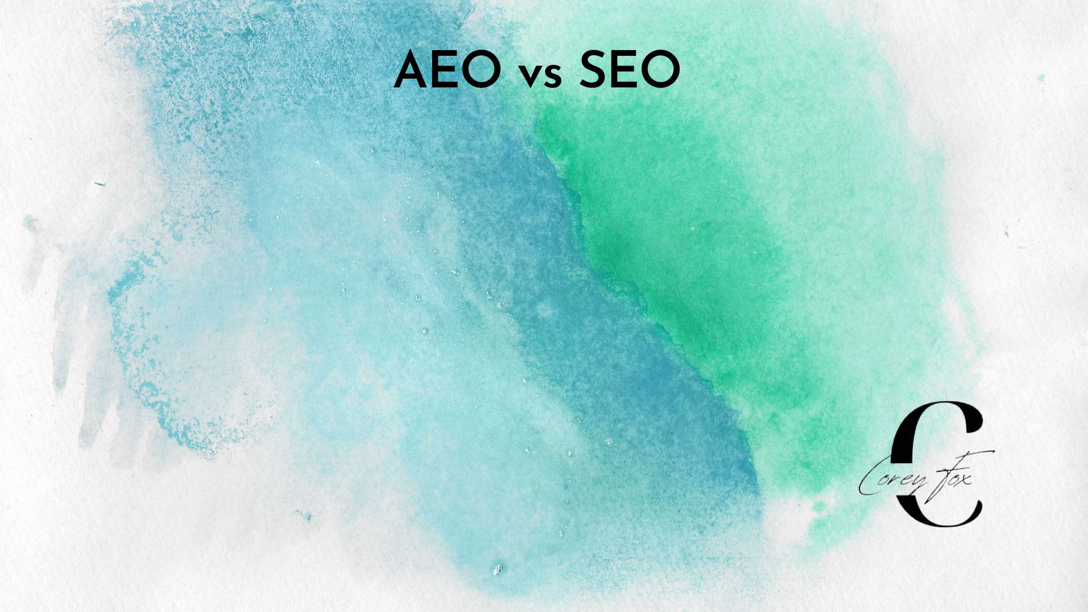 AEO vs SEO