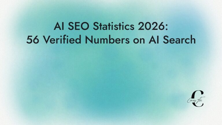 AI SEO statistics 2026: 56 verified numbers on AI search