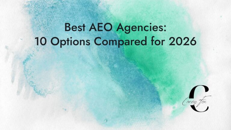 Best AEO Agencies: 10 Options Compared for 2026