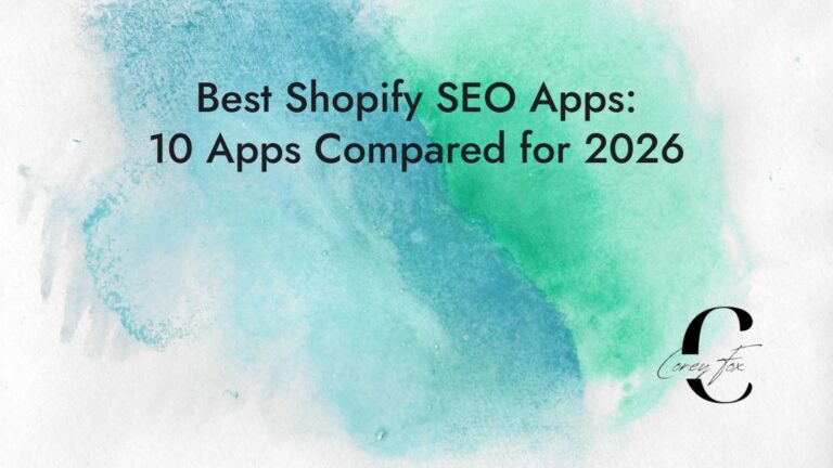 Best Shopify SEO Apps: 10 Apps Compared for 2026