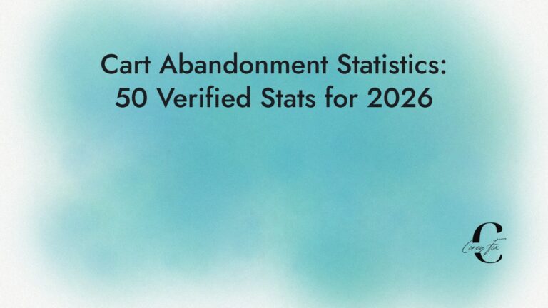 Cart abandonment statistics: 50 verified stats for 2026